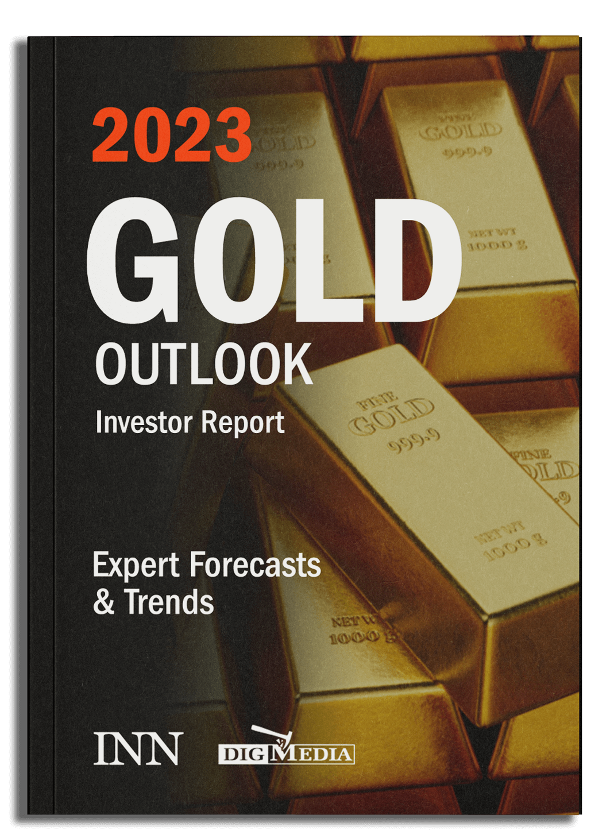 2023 Gold Outlook Report Book Cover.