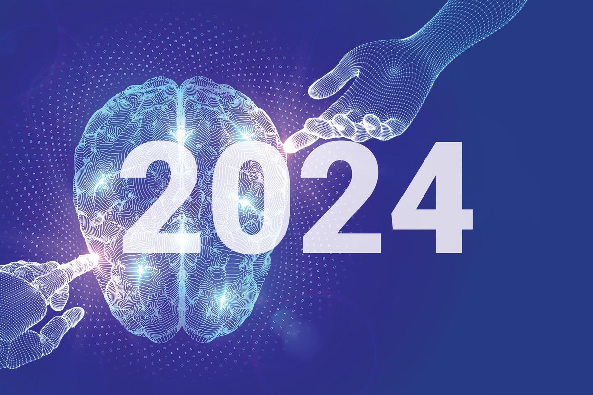 "2024" overlayed on brain and hands.