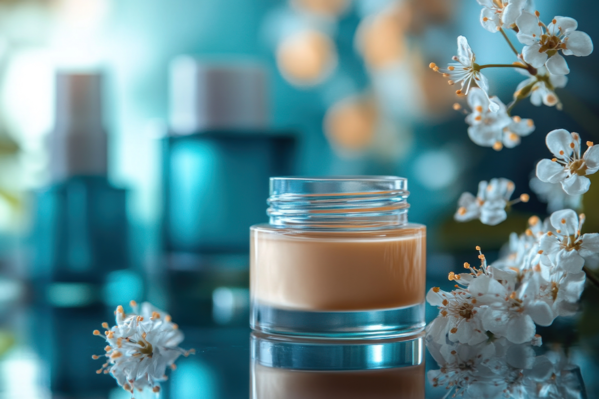 A cosmetic product developed from natural proteins using biotechnology.