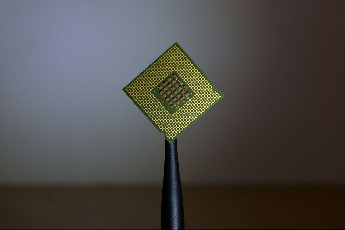 A microchip.