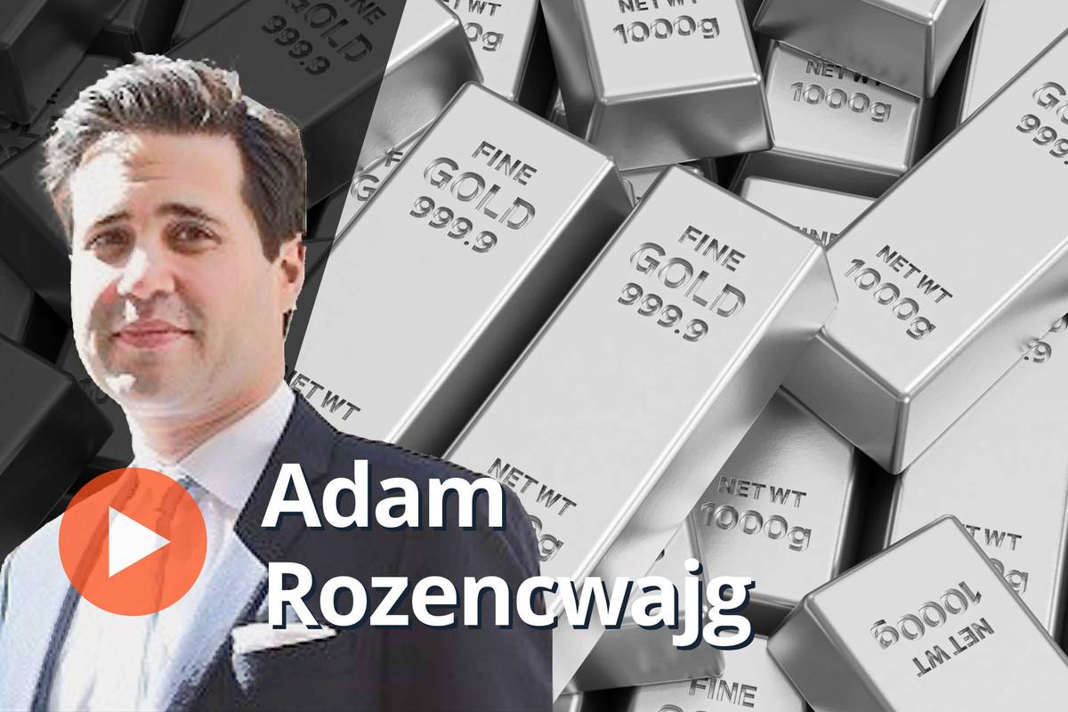 Adam Rozencwajg, gold bars.