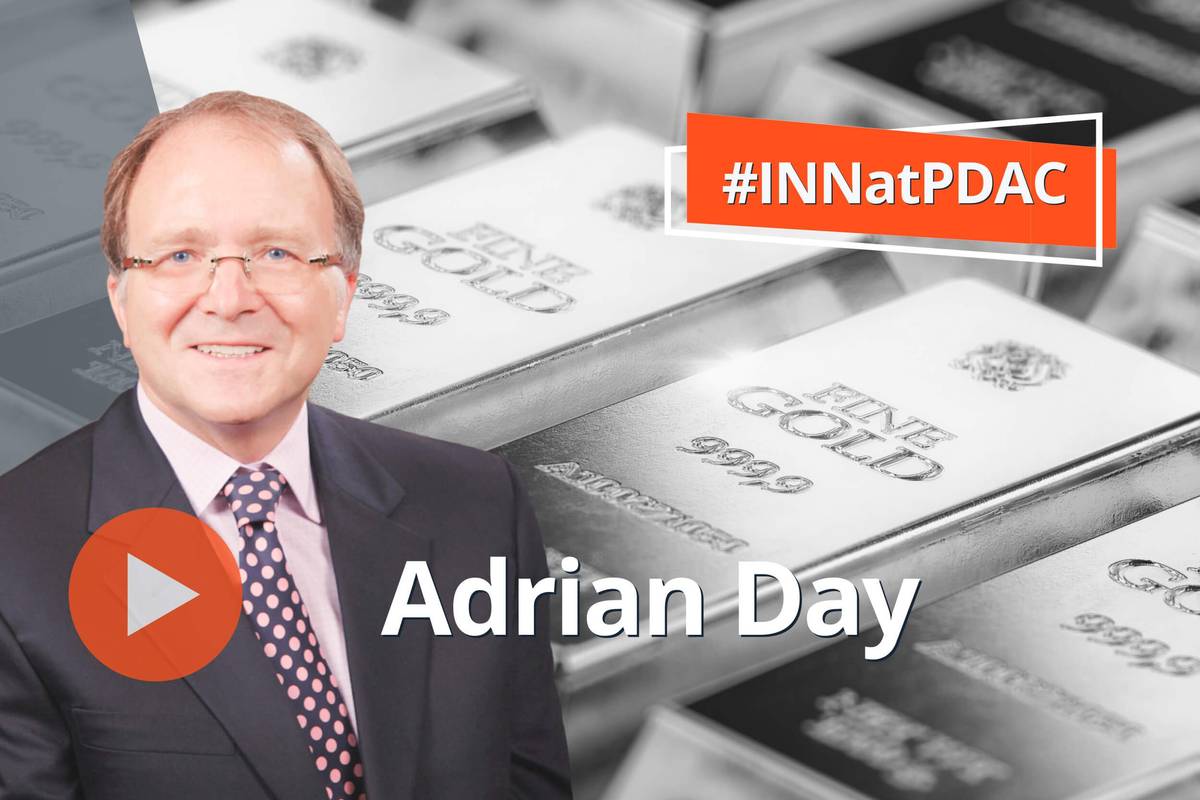 Adrian Day, gold bars.