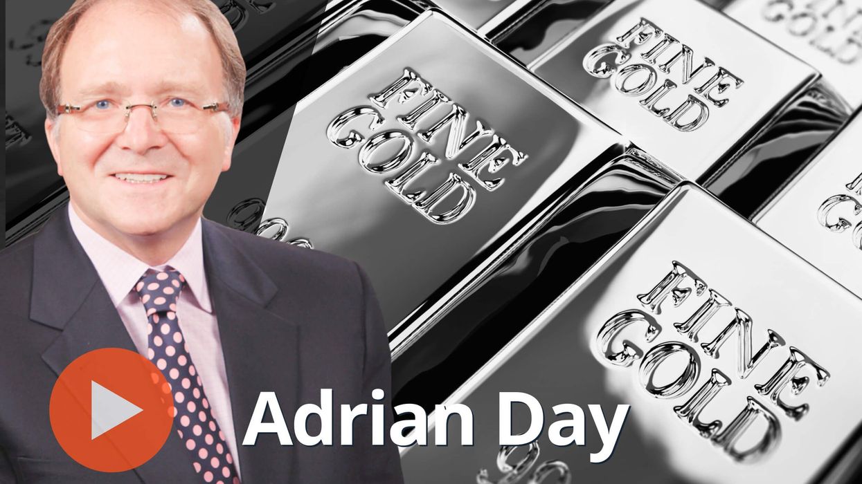 Adrian Day, gold bars.