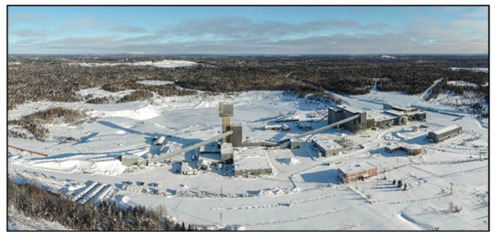 Aerial view of Nuvau Minerals