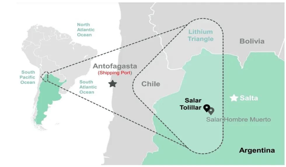 Alpha Lithium - Lithium Triangle