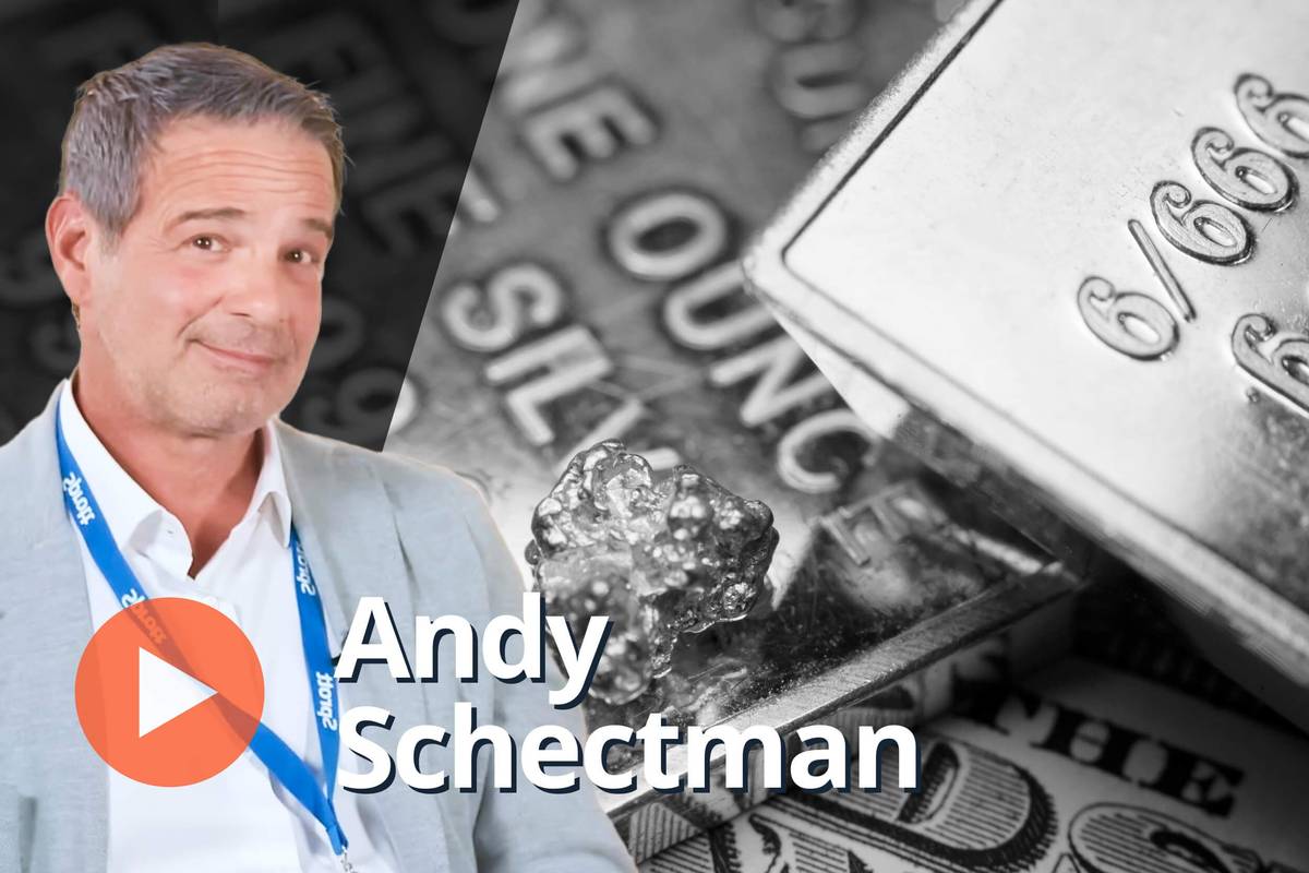 Andy Schectman, gold and silver bars