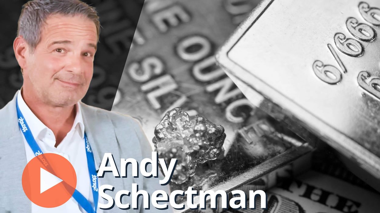 Andy Schectman, gold and silver bars