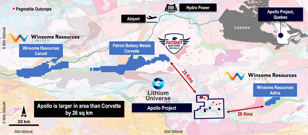 Apollo Lithium Project