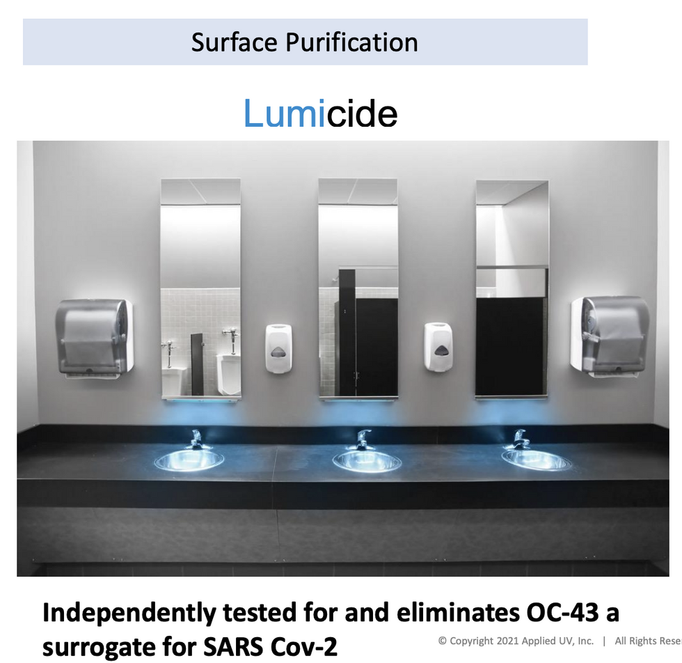 Applied UV Lumicide