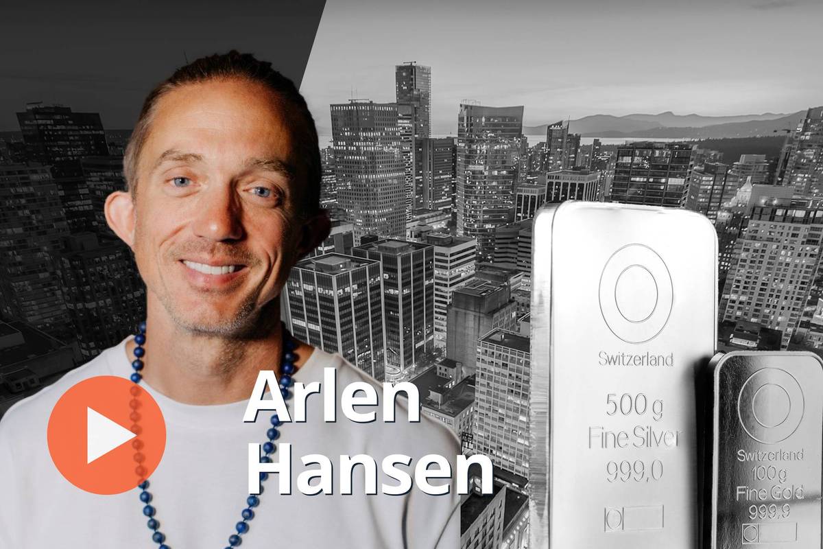 Arlen Hansen, gold and silver bars.