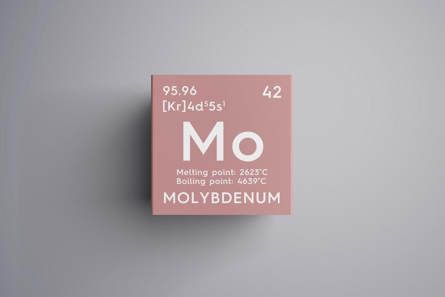 atomic symbol for molybdenum