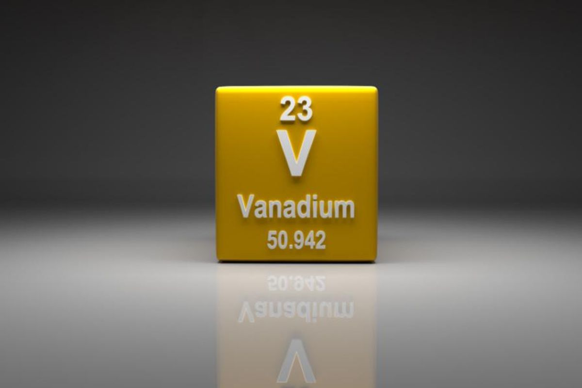atomic symbol for vanadium