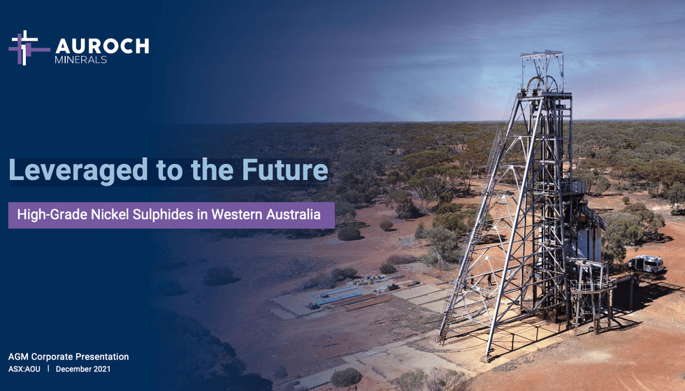 Auroch Minerals Corporate Presentation INN