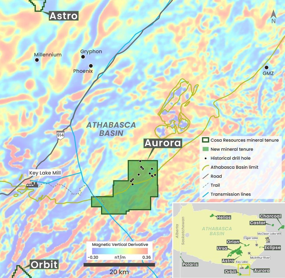 Aurora Uranium project