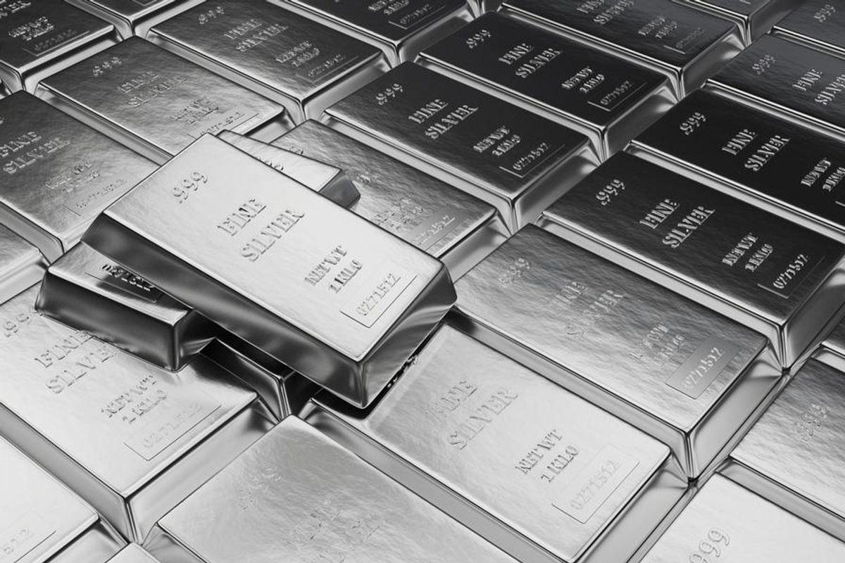 bars of silver
