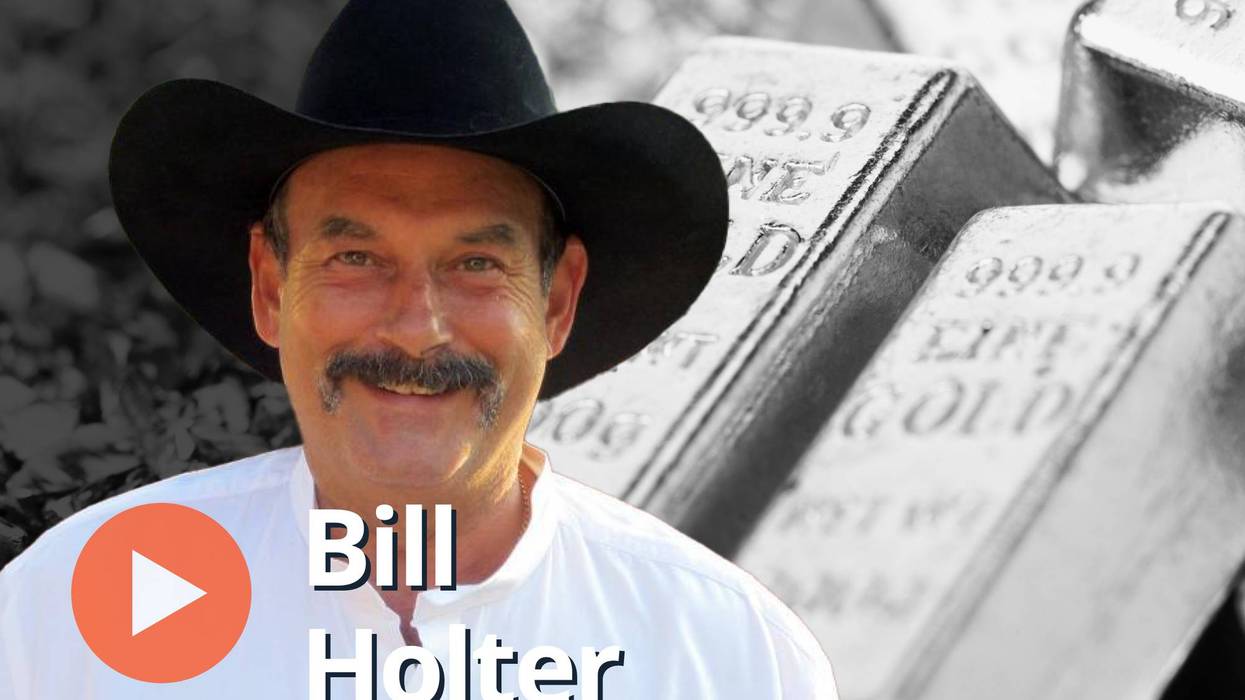 Bill Holter, gold bars.
