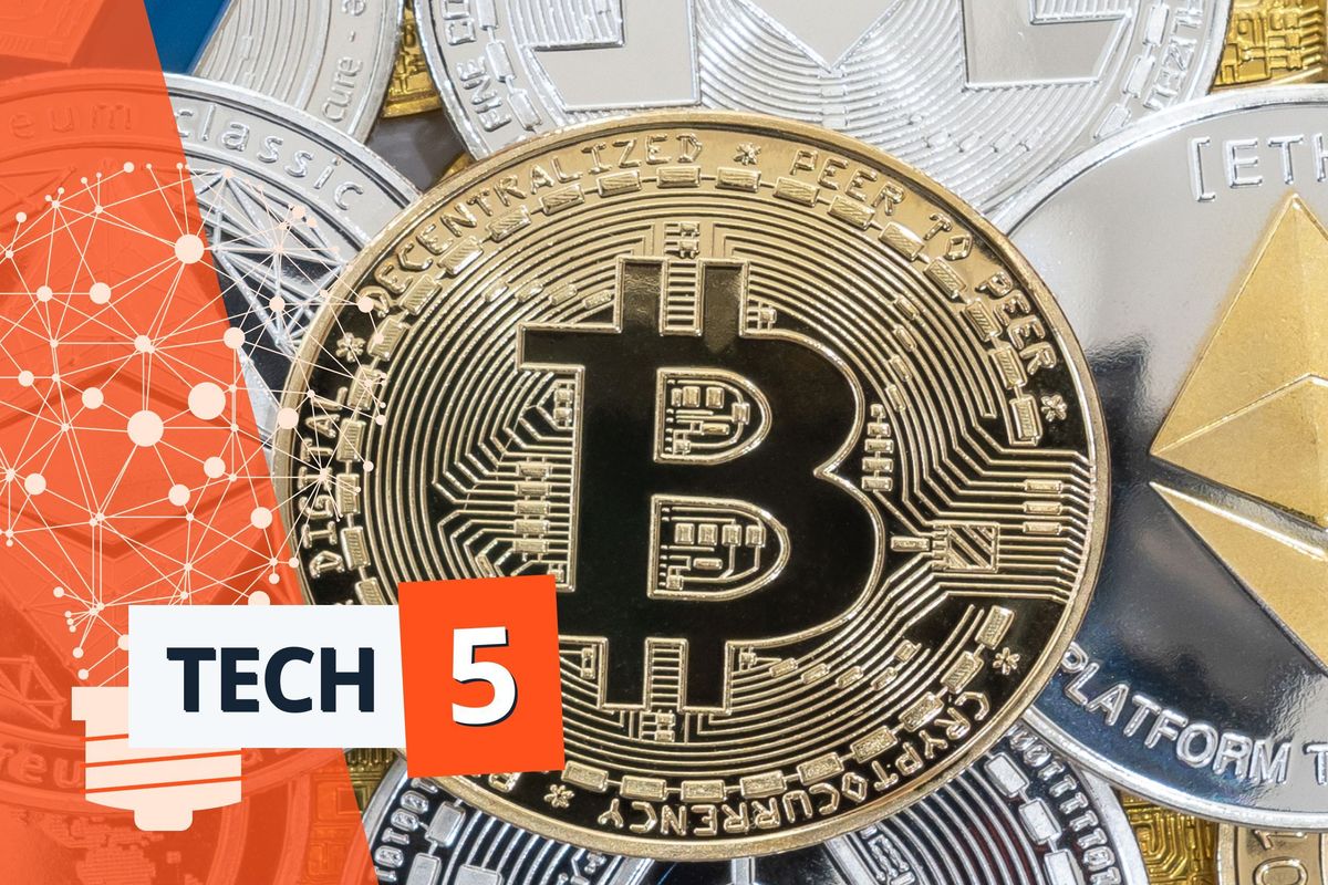 Bitcoin and other cryptocurrencies.