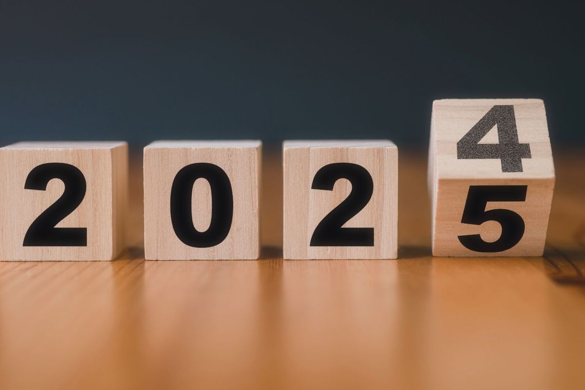 Blocks changing from 2024 to 2025.