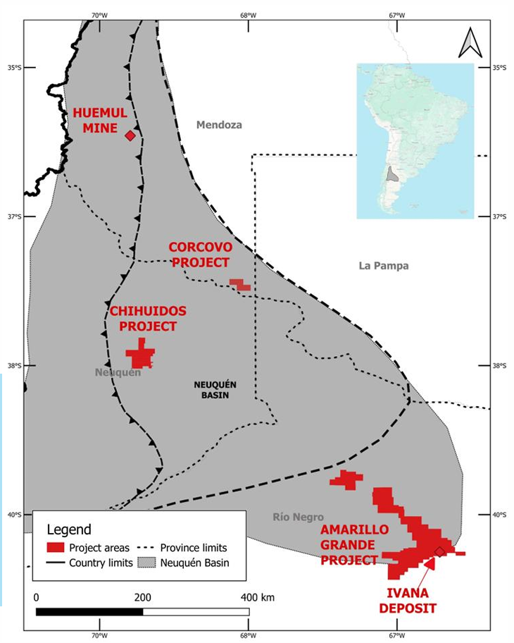 Blue Sky Uranium ISR Projects