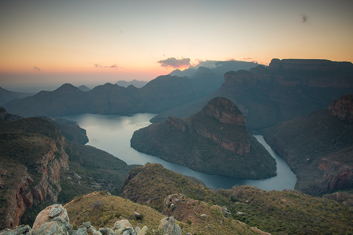 Blyderiver Canyon in the Mpumalanga province of South Africa.