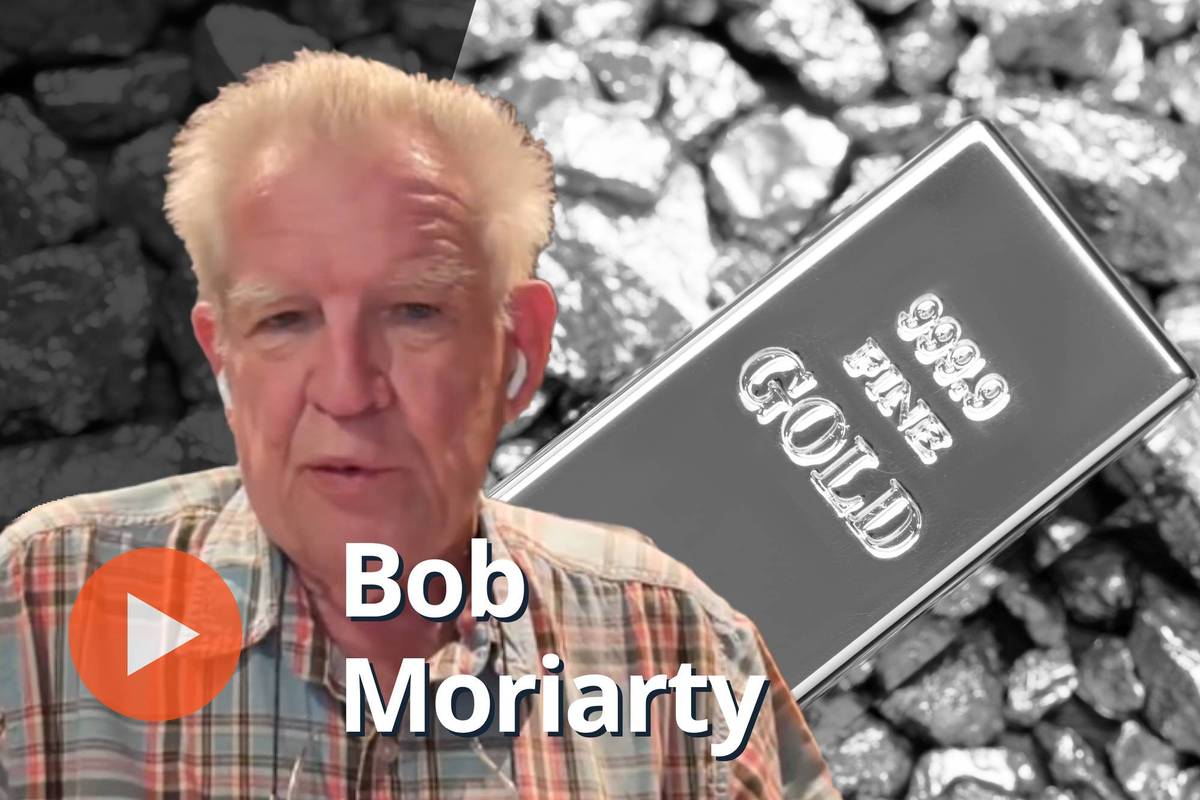 Bob Moriarty, gold bar.