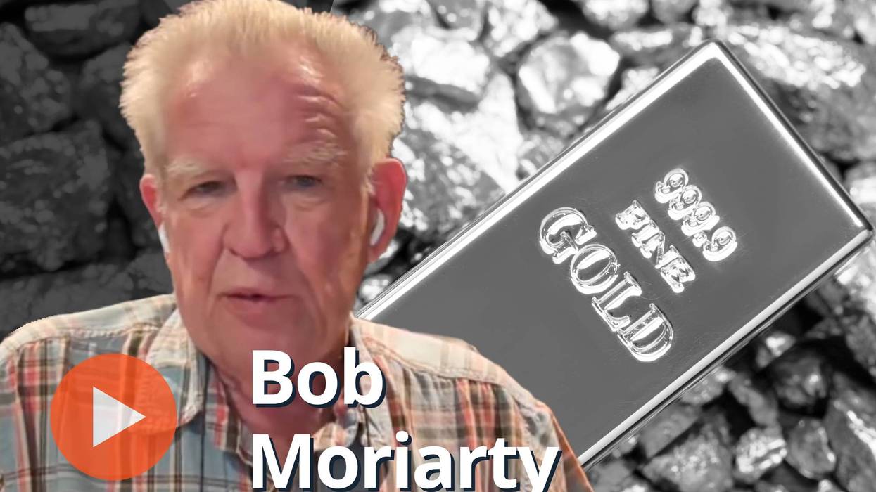 Bob Moriarty, gold bar.