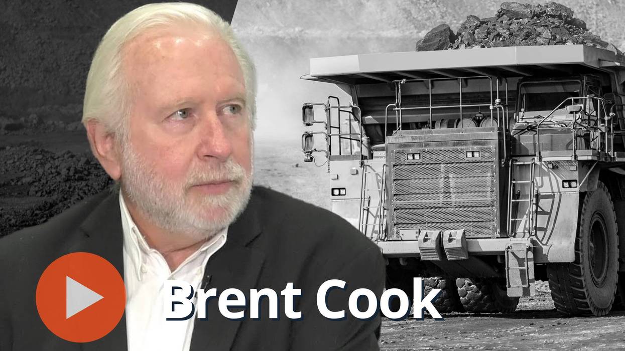 Brent Cook, mining truck.