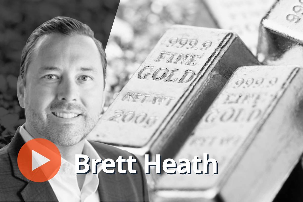 Brett Heath, gold bars.