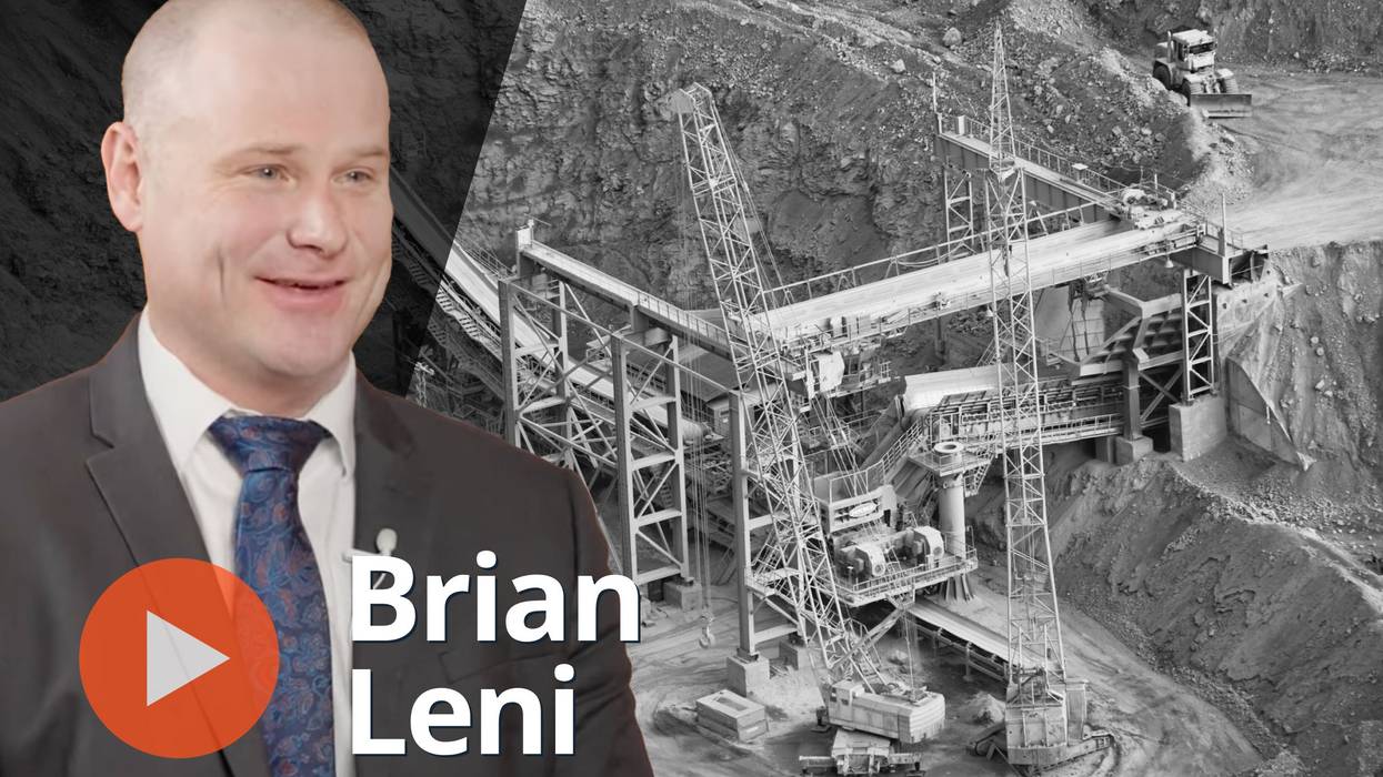 Brian Leni, mine site.