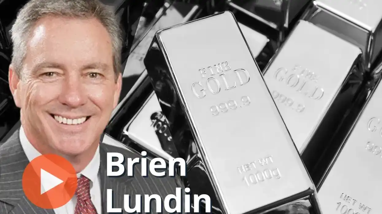 Brien Lundin, gold bars.