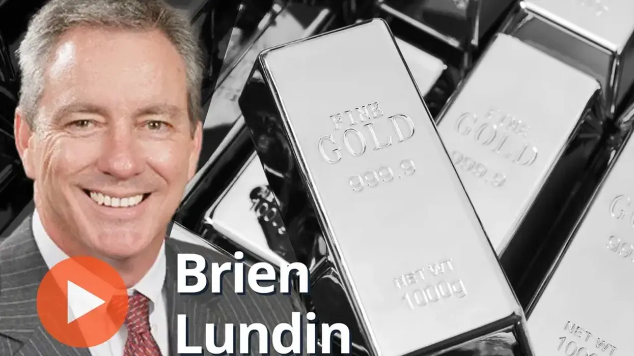 Brien Lundin, gold bars.