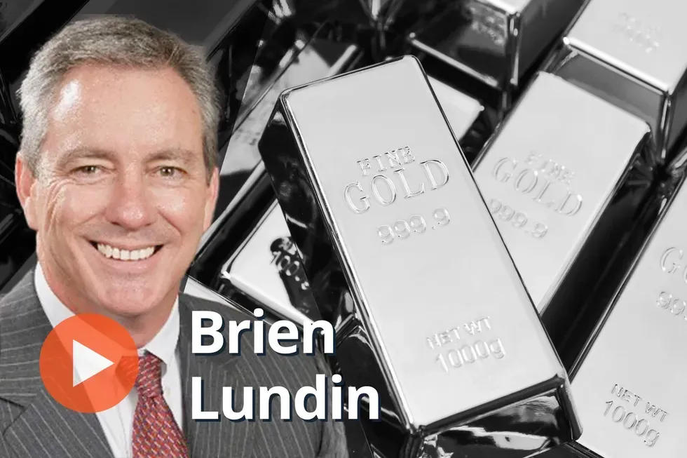 Brien Lundin, gold bars.