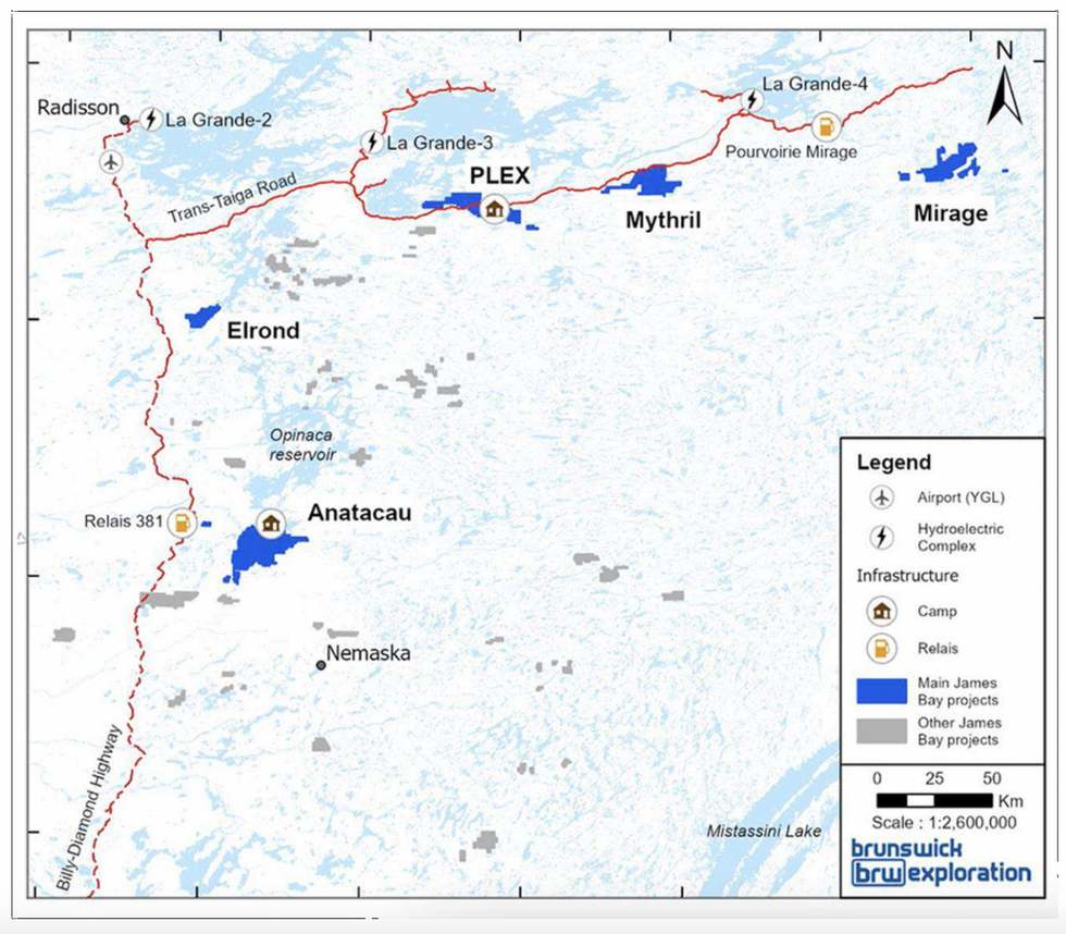 Brunswick Exploration Elrond project