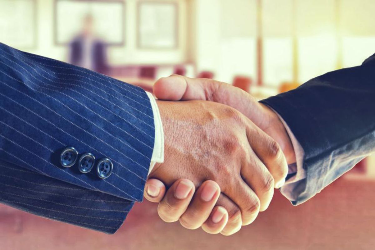 business handshake