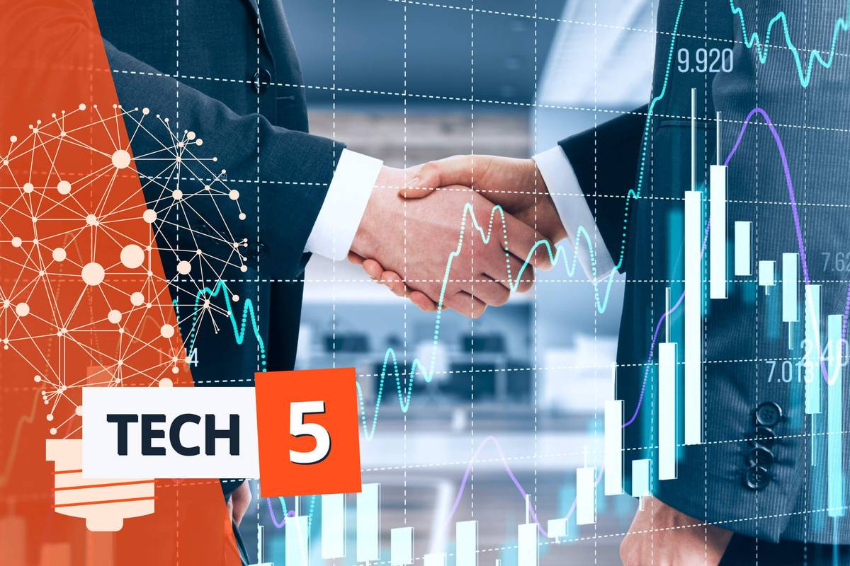 Businessmen shaking hands.