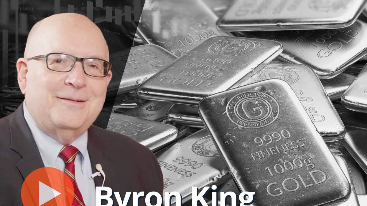 Byron King, gold bars.