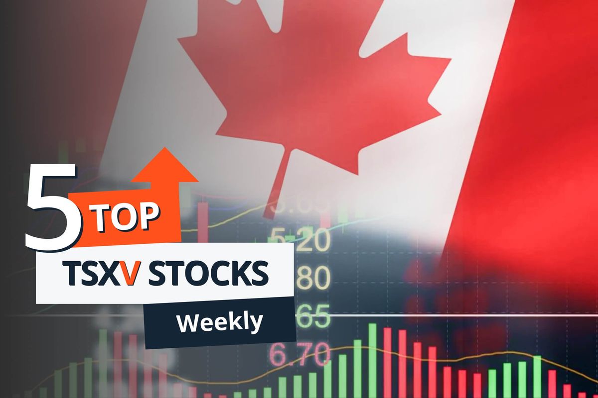 canadian flag, stock chart