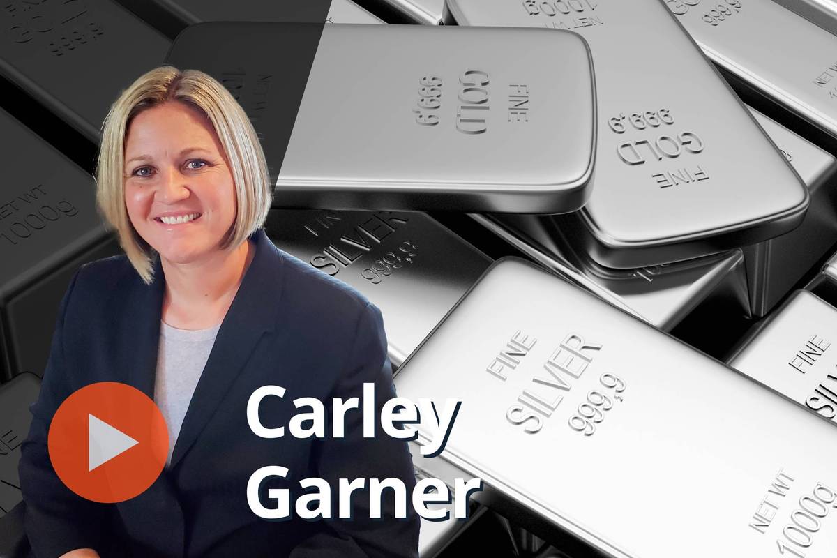 Carley Garner, gold and silver bars.