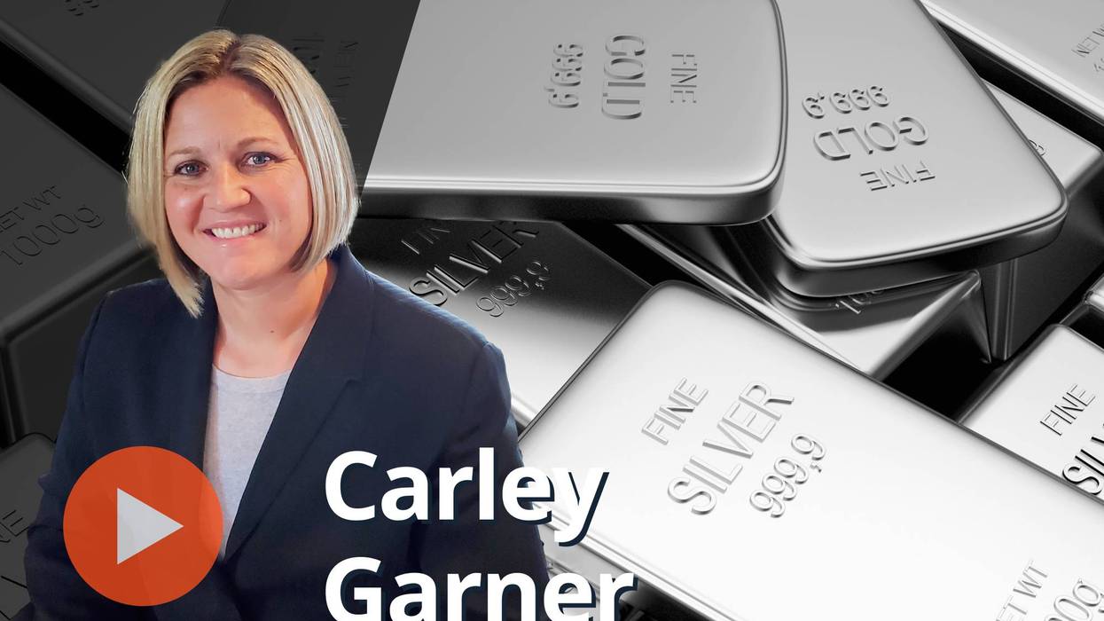 Carley Garner, gold and silver bars.