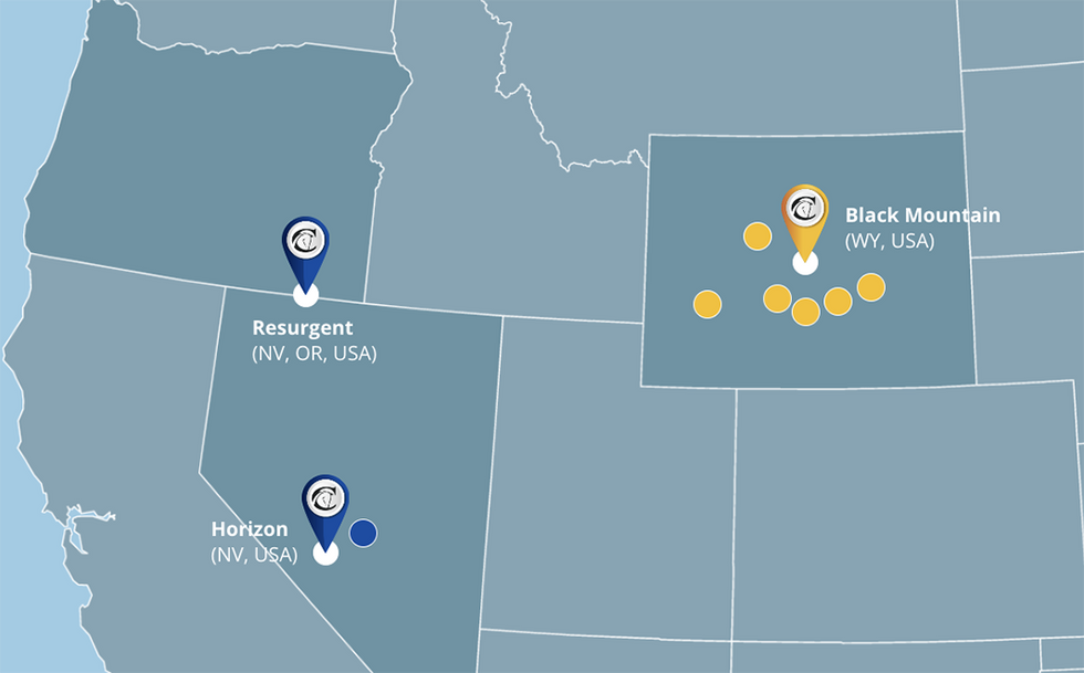 Chariot Corporation project locations