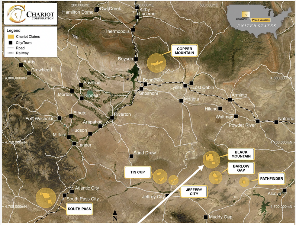 Chariot Corporation's Black Mountain Project