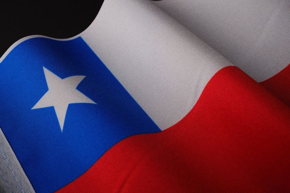 Chilean flag.