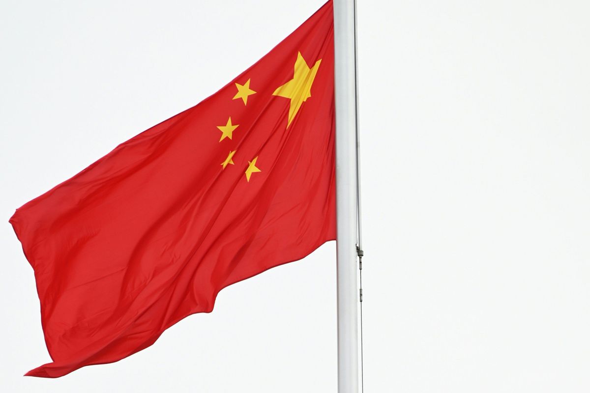 Chinese flag.