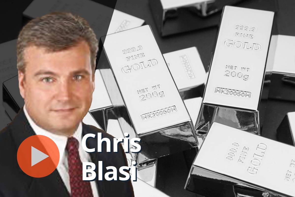 Chris Blasi, gold bars.