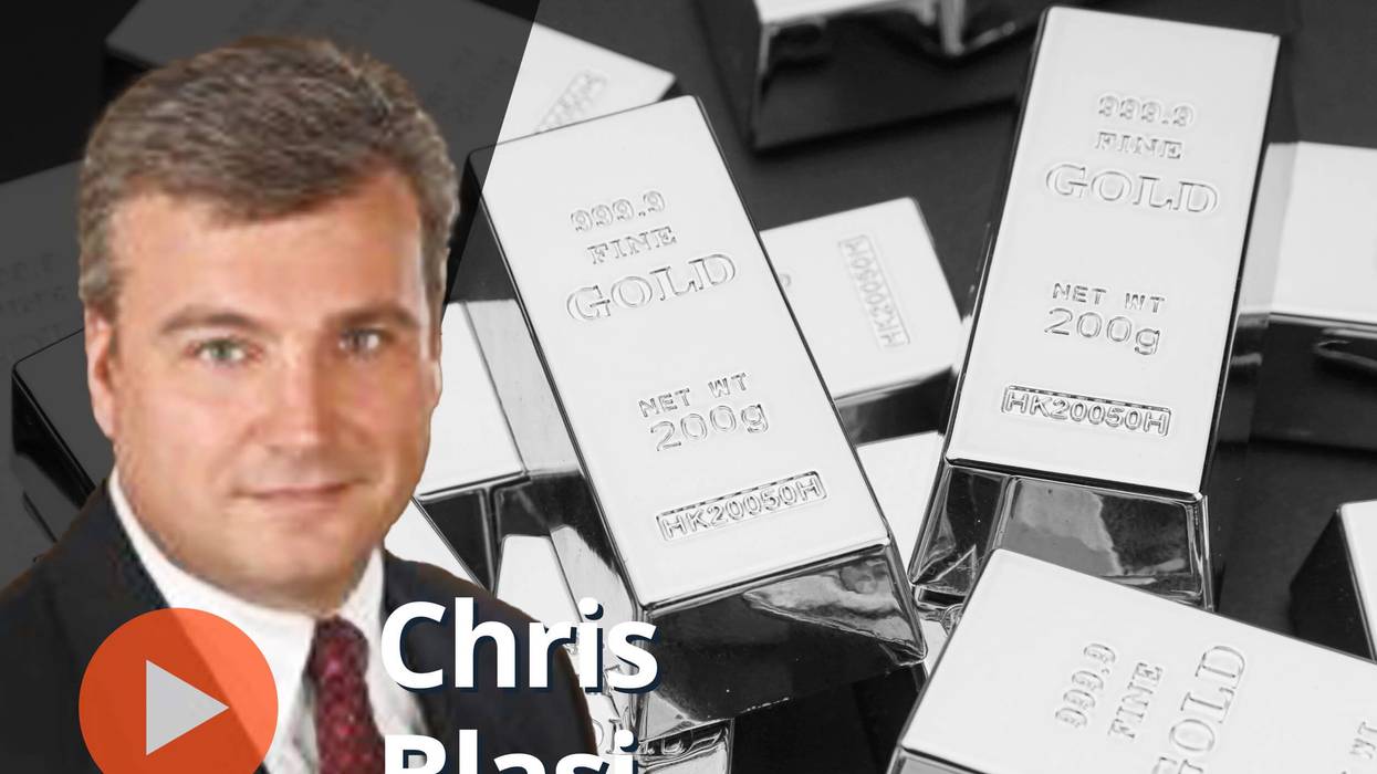 Chris Blasi, gold bars.