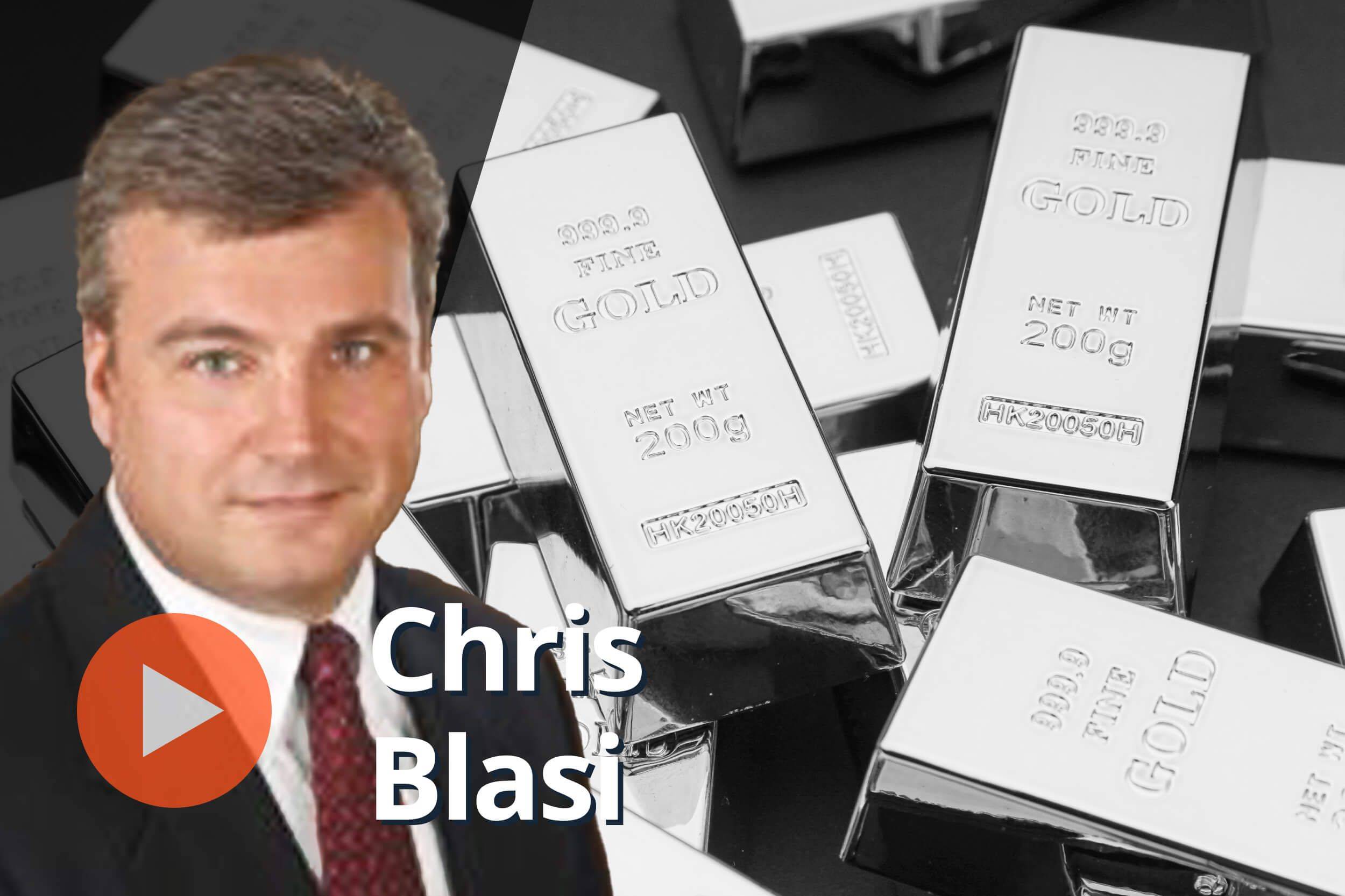 Chris Blasi, gold bars.