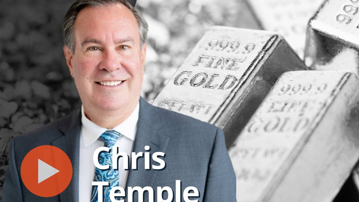 Chris Temple, gold bars.