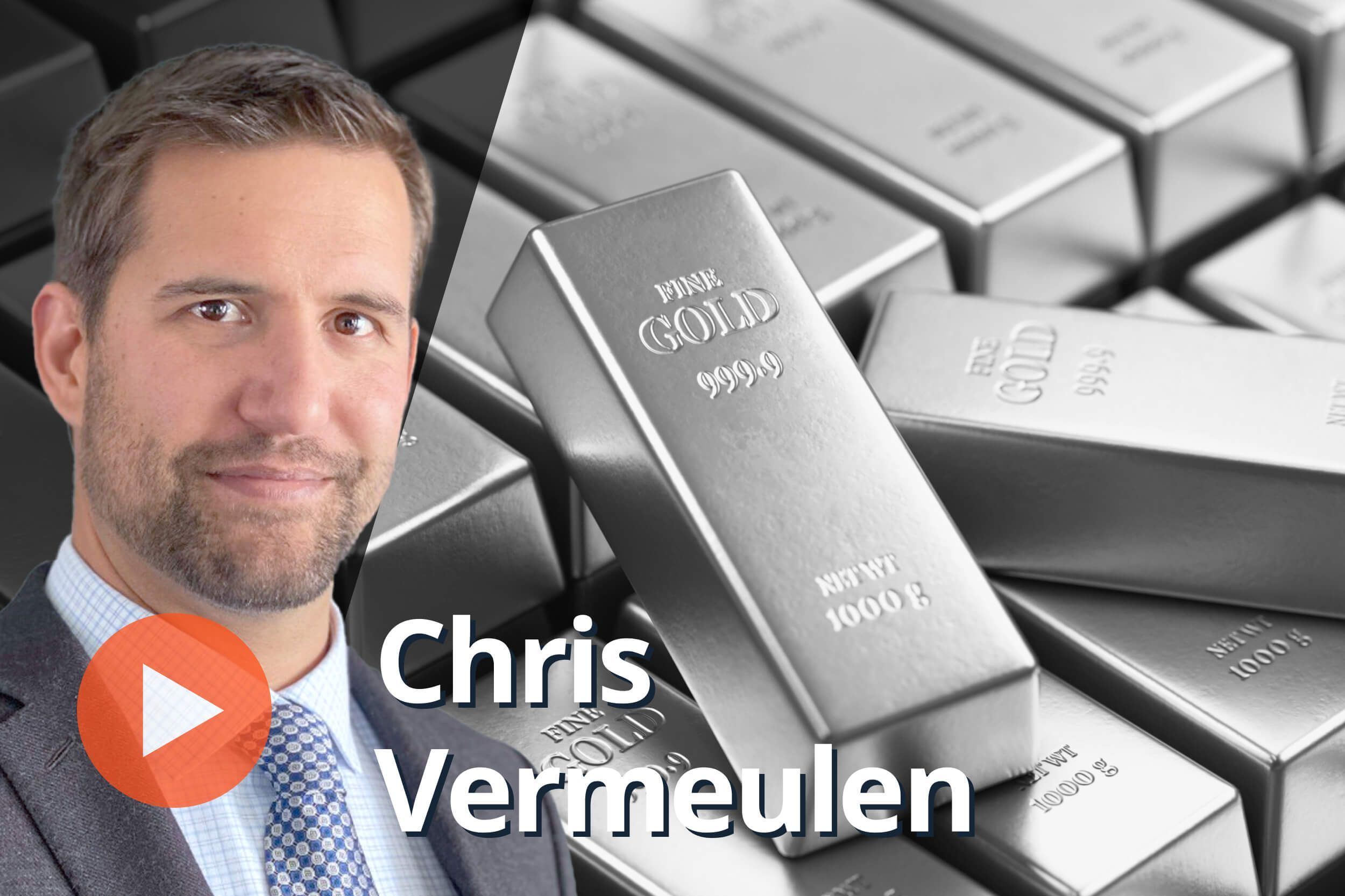 Chris Vermeulen, gold bars.