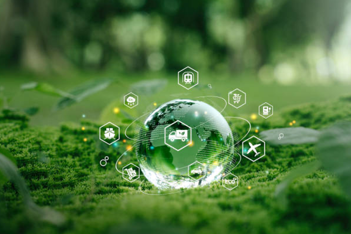 Clean energy concept.