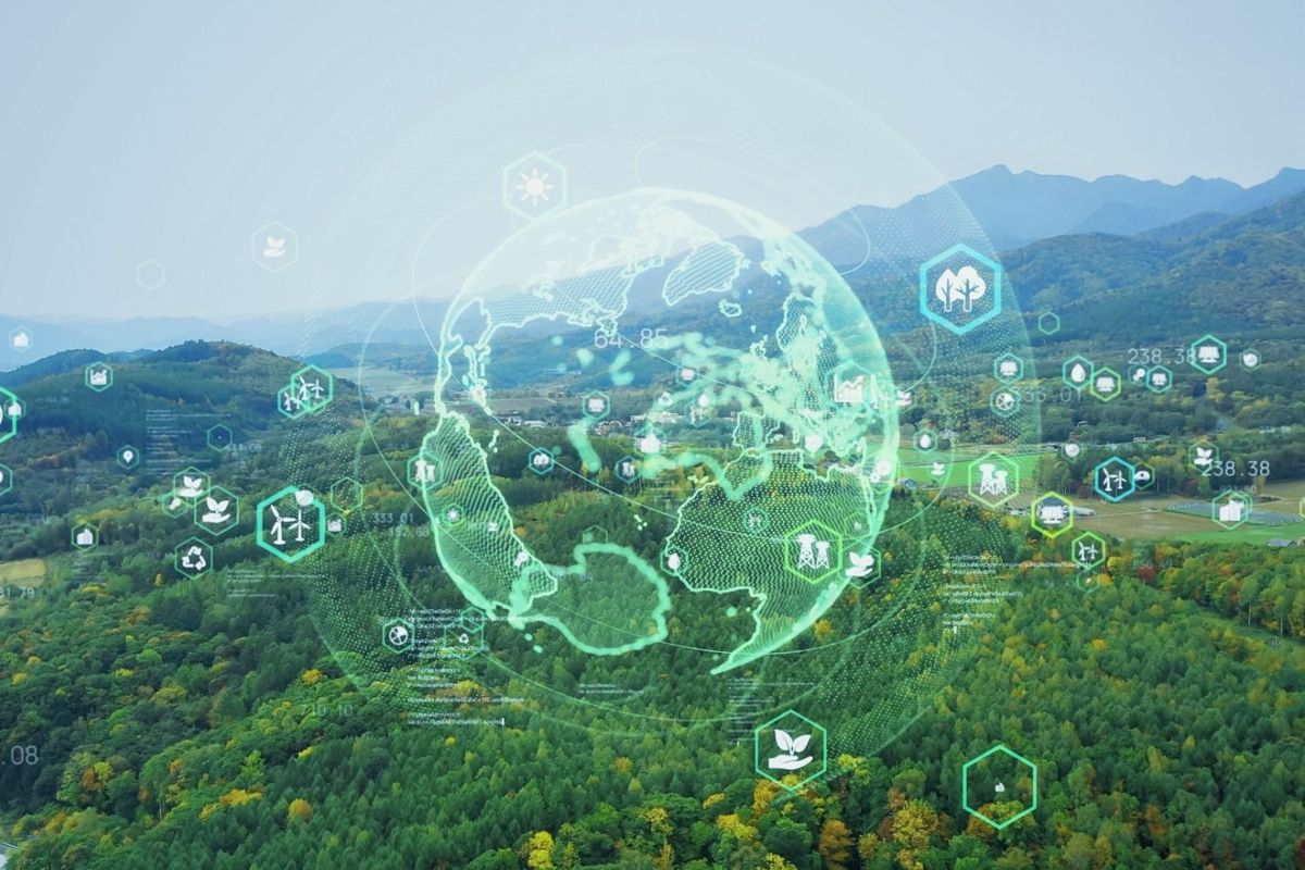 Cleantech concept.